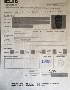 IELTS TRF speaking 9